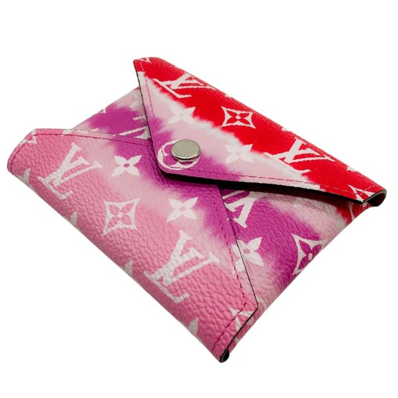 Louis Vuitton Pink Dyed Limited Edition Escale Kirigami Small Pouch